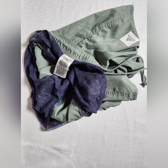 Adidas Shorts With Mesh Fabric In Green - Picture 8 of 9